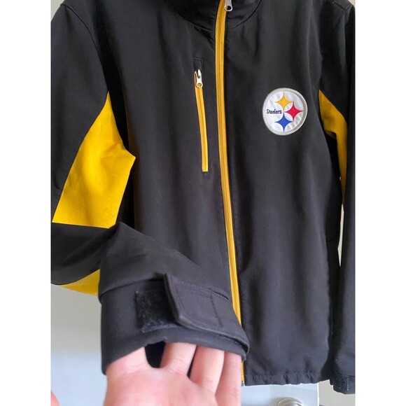 NFL Pittsburgh Steelers Football Jacket Men's Sports Coat Size Medium - Picture 12 of 12
